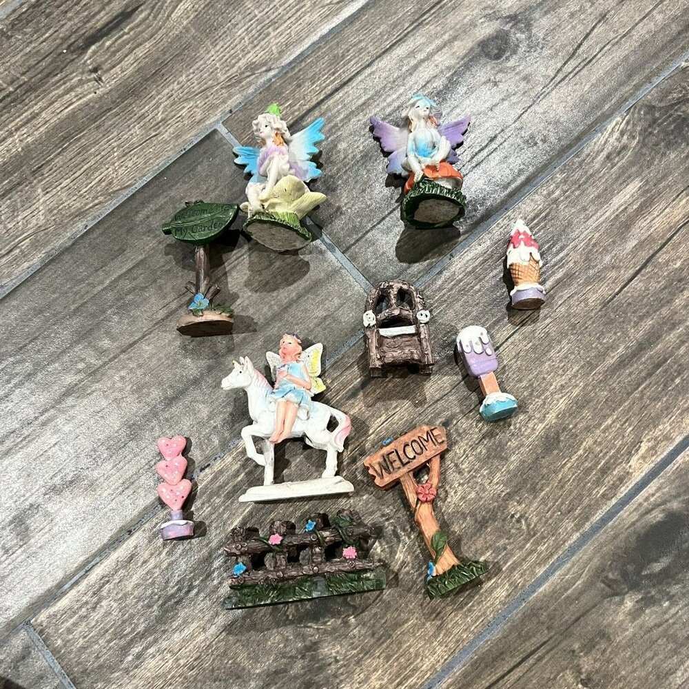 Fairy Figurines Lot Of 10